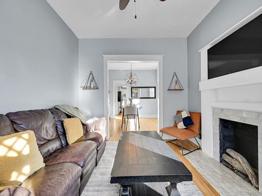 Chandelier, Fireplace, Interior, Living room, Wood Texture Flooring