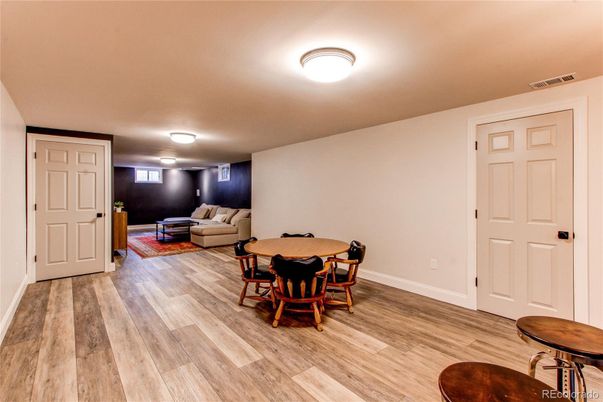 Dining room, Interior, Wood Texture Flooring