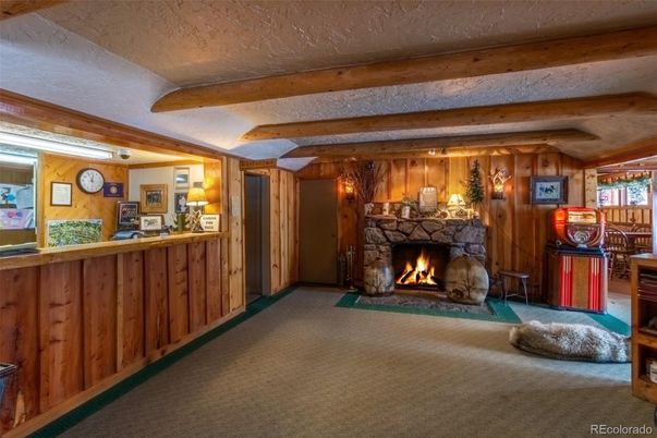 Fireplace, Interior, Wooden Beams, Wooden Walls