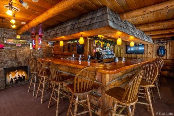 Fireplace, Interior, Wooden Beams, Wooden Ceilings