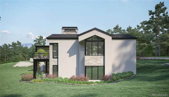 Backyard, Exterior, Facade, Modern