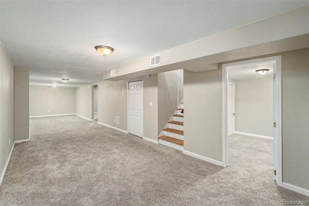 Empty room, Interior