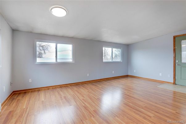 Empty room, Interior, Wood Texture Flooring