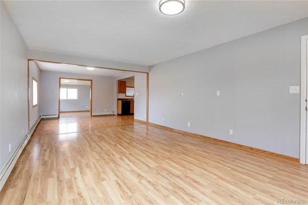 Empty room, Interior, Wood Texture Flooring