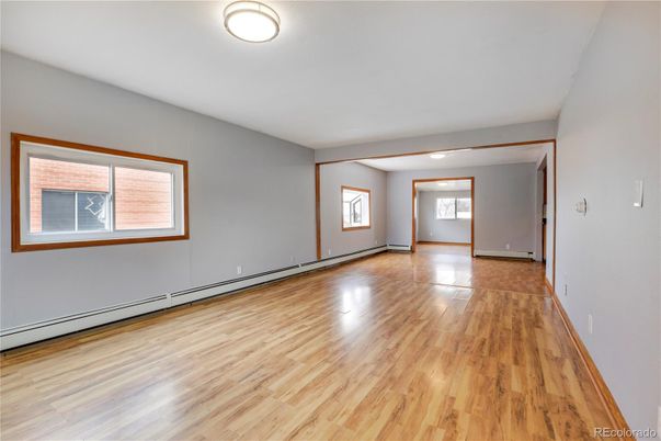 Empty room, Interior, Wood Texture Flooring