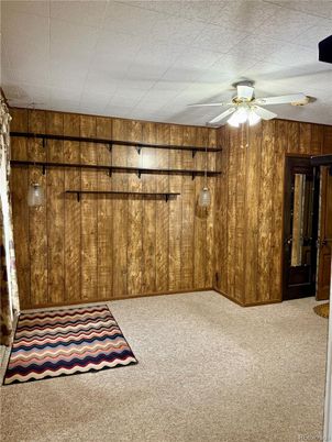 Empty room, Interior, Wooden Walls