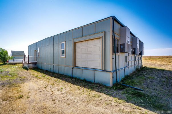 Backyard, Detached Garage, Exterior