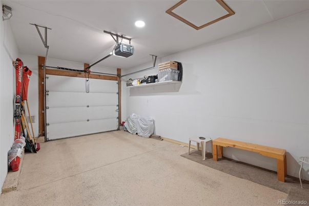 Garage, Interior, Recessed Lighting