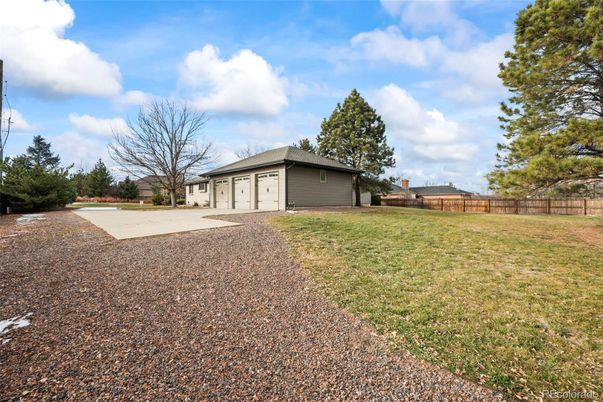 Backyard, Detached Garage, Exterior