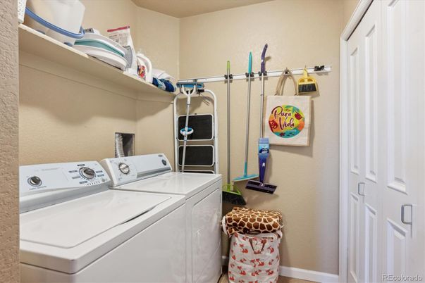 Interior, Washer