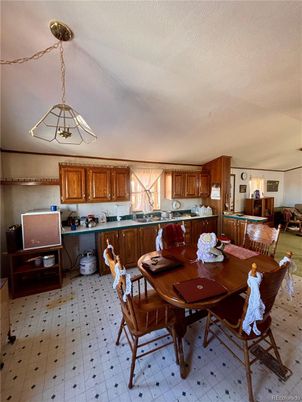 Dining room, Interior, Kitchen, Pendant Lights