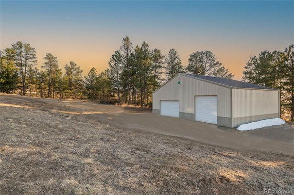 Backyard, Detached Garage, Exterior