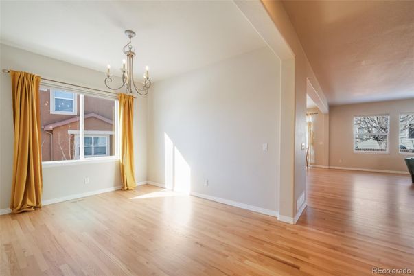 Chandelier, Empty room, Interior, Wood Texture Flooring