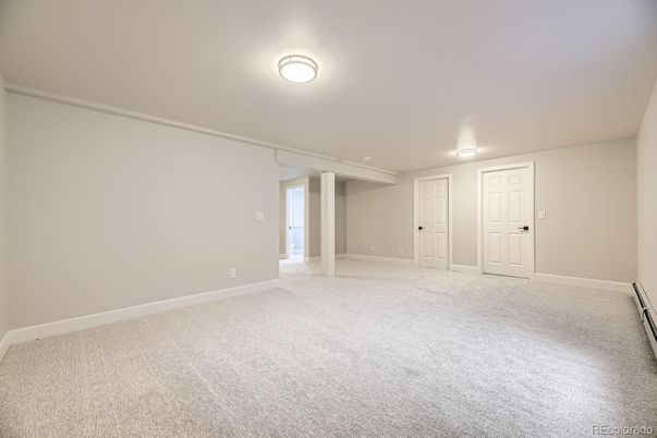 Empty room, Interior