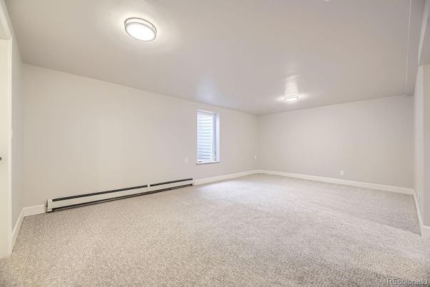 Empty room, Interior