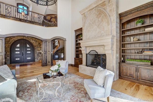 Fireplace, Interior, Living room, Wood Texture Flooring