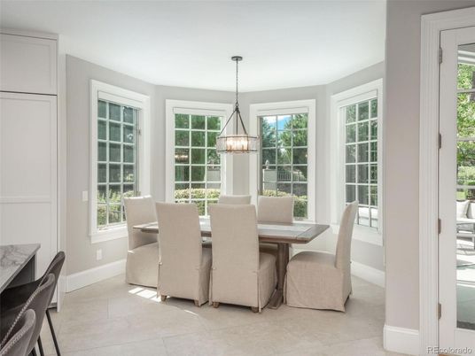 Dining room, Interior, Pendant Lights