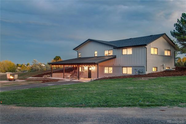 Backyard, Exterior, Facade, Brick Facade, Farmhouse