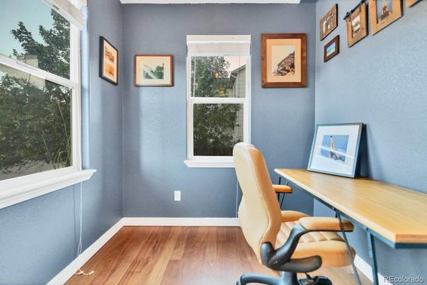 Home Office, Interior, Wood Texture Flooring