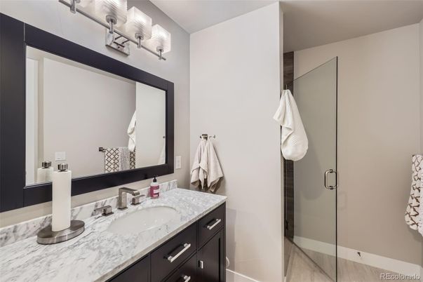 Bathroom, Glass Shower, Interior