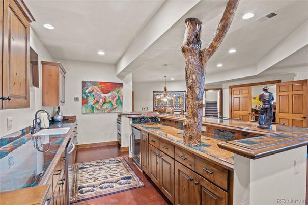 Interior, Kitchen, Pendant Lights, Recessed Lighting