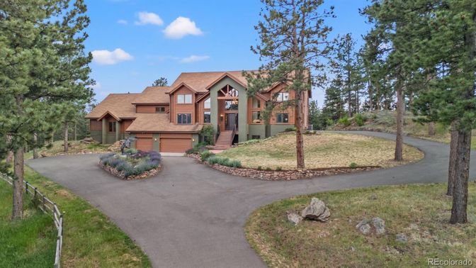 Attached, Backyard, Exterior, Facade, Log Home