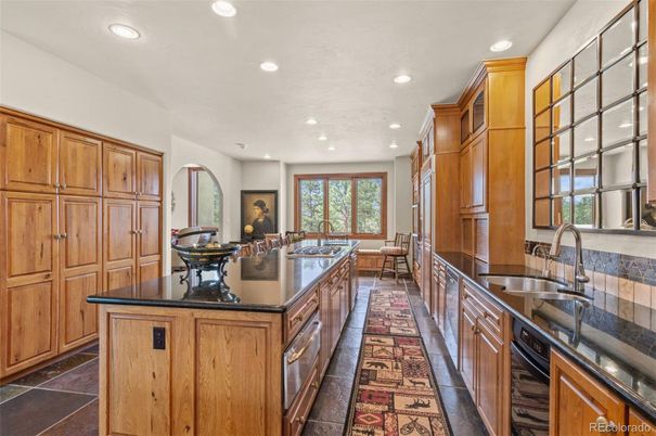 Dining room, Interior, Kitchen, Recessed Lighting
