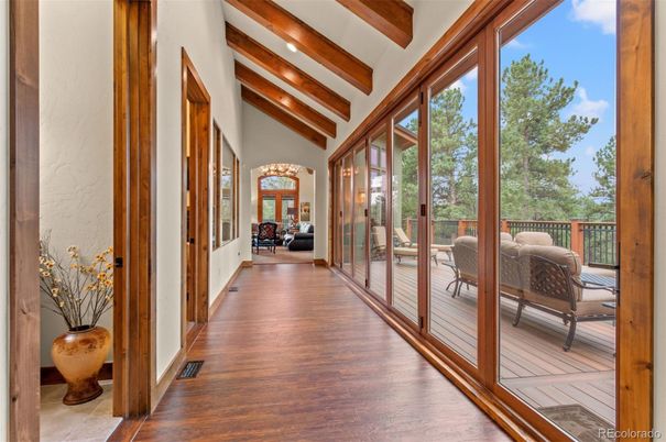 Interior, Wooden Beams, Wood Texture Flooring
