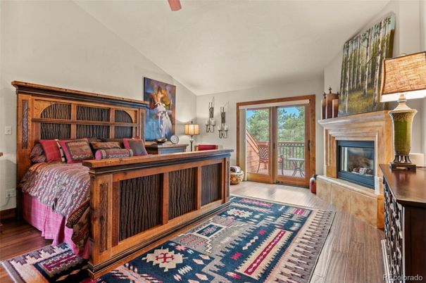 Fireplace, Home Office, Interior, Wood Texture Flooring