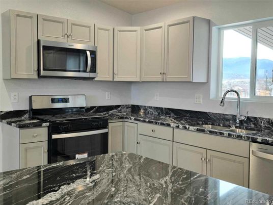 Interior, Kitchen, Stainless Steel Appliances