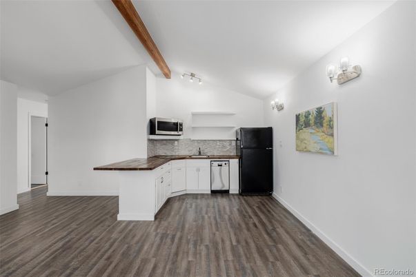 Interior, Kitchen, Wooden Beams, Wood Texture Flooring