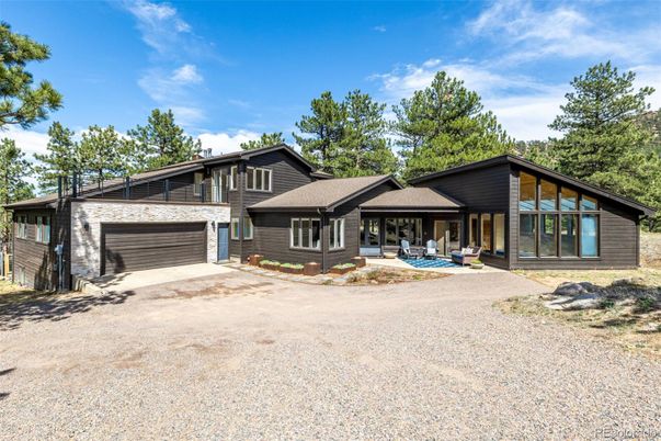Attached, Backyard, Exterior, Facade, Log Home