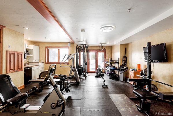 Fitness Equipment, Interior, Recessed Lighting