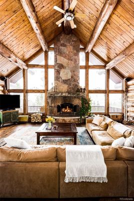 Fireplace, Interior, Living room, Stone Walls, Wooden Beams, Wooden Ceilings