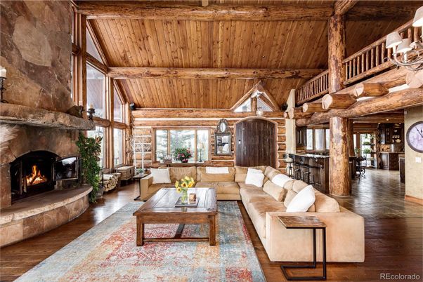 Fireplace, Interior, Living room, Wooden Beams, Wooden Ceilings, Wood Texture Flooring, Wooden Walls