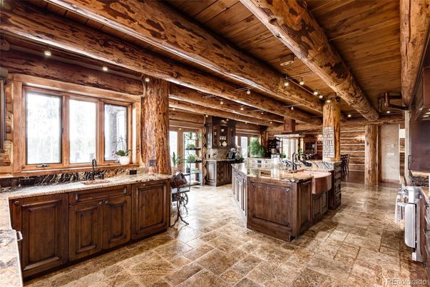 Interior, Kitchen, Wooden Beams, Wooden Ceilings, Wooden Walls