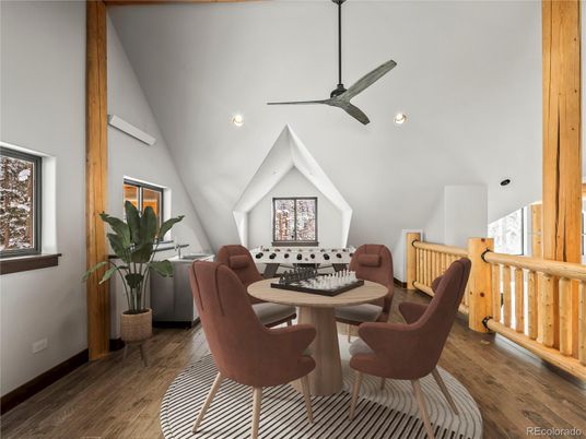 Dining room, Interior, Wood Texture Flooring