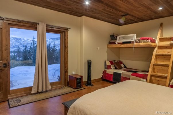 Bedroom, Interior, Recessed Lighting, Wooden Ceilings