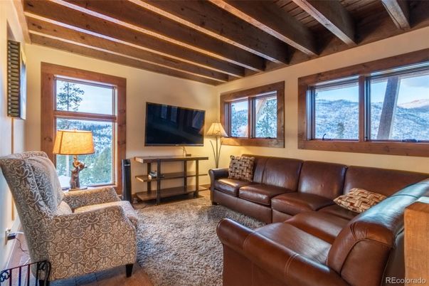 Interior, Living room, Wooden Beams, Wooden Ceilings