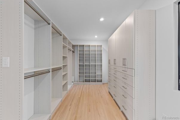 Interior, Recessed Lighting, Walk-in Closets, Wood Texture Flooring