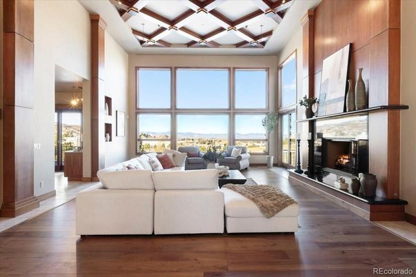 Fireplace, Interior, Living room, Wood Texture Flooring, Wooden Walls