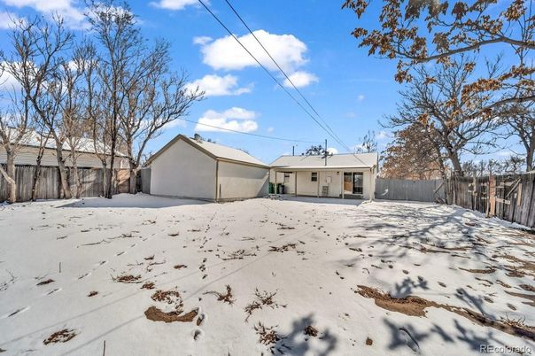 Backyard, Detached Garage, Exterior