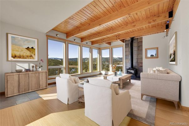 Fireplace, Interior, Living room, Wooden Beams, Wooden Ceilings, Wood Texture Flooring