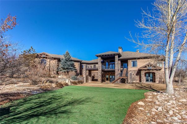 Backyard, Exterior, Facade, Brick Facade, Mediterranean