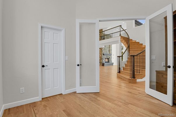 Fireplace, Interior, Wood Texture Flooring