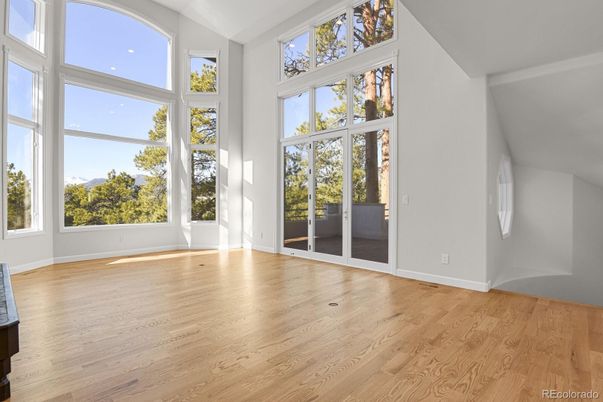 Empty room, Interior, Wood Texture Flooring