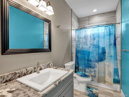 Bathroom, Interior, Recessed Lighting
