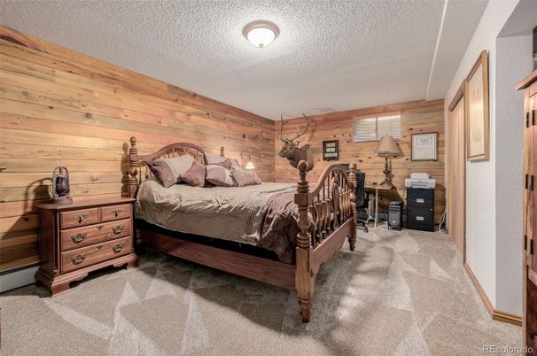 Bedroom, Interior, Wooden Walls