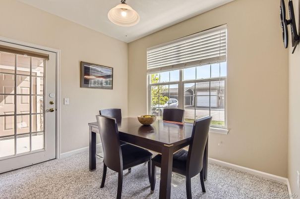 Dining room, Interior, Pendant Lights