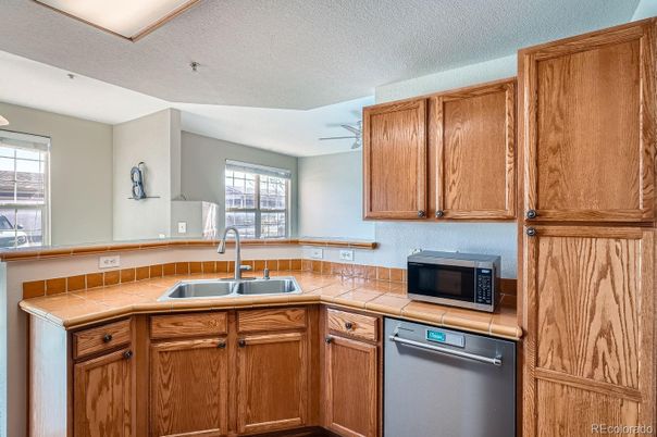 Interior, Kitchen, Tile Countertops